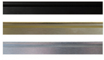 Enclosure panel trim (black brass stainless)